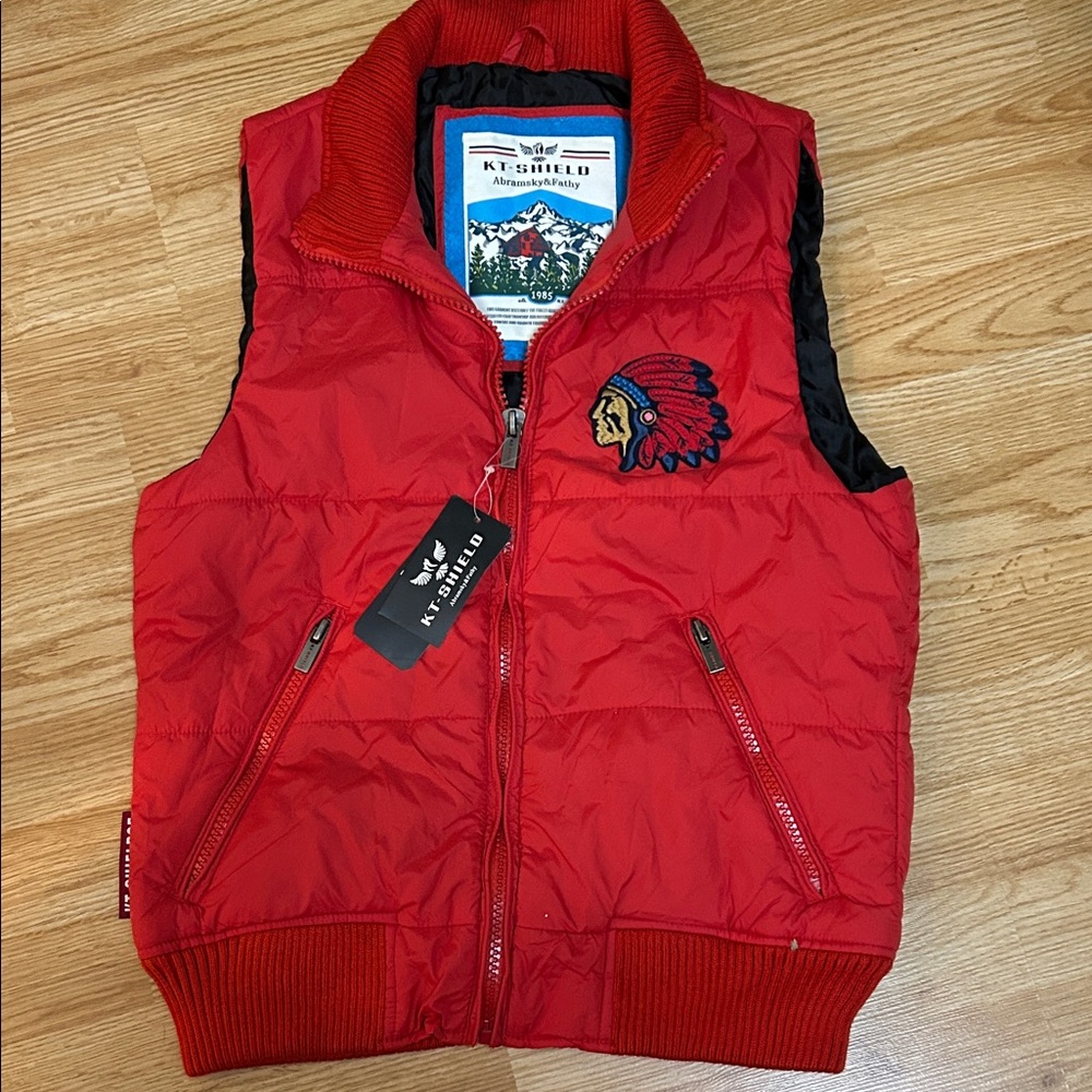 Red Puffer Vest